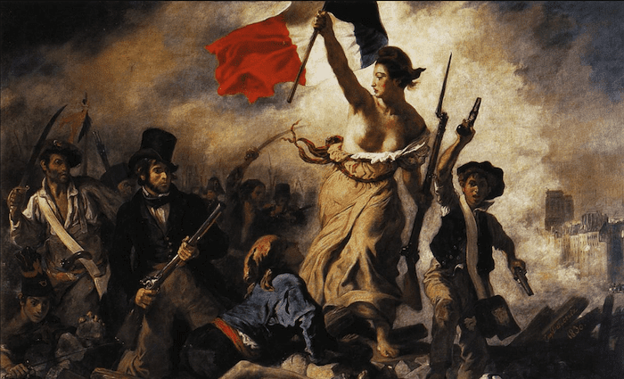 Liberty Leading the People Delacroix Louvre 700 x 425