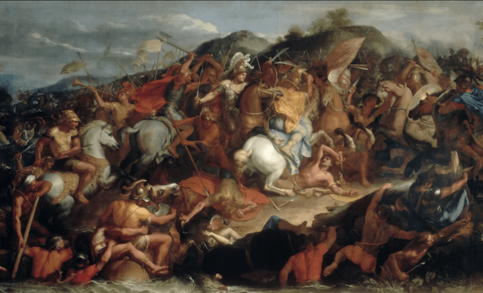 The Battles of the Granicus River Charles Le Brun 