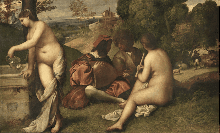 Titian Pastoral Concert Wikimedia Commons 700 x 425