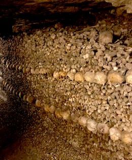 6 Things to See in the Paris catacombs